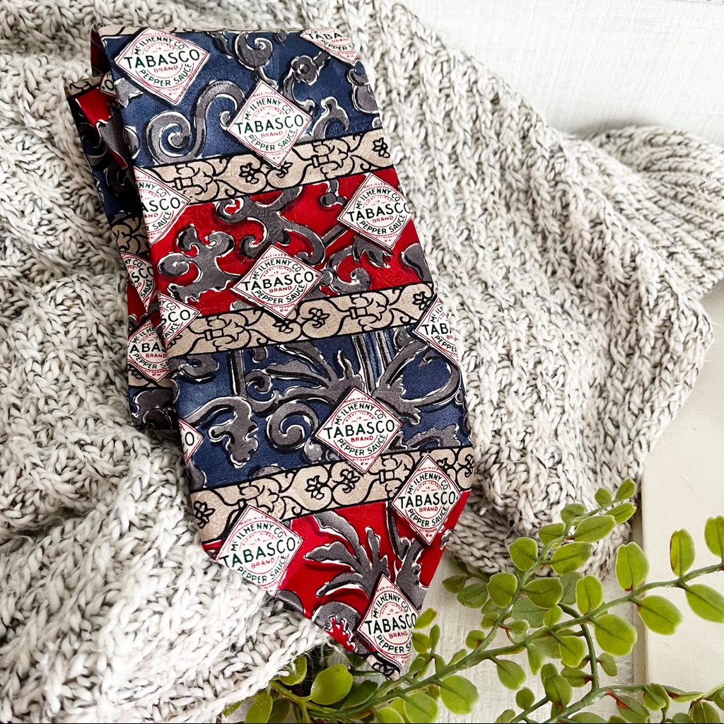 Tabasco Pattern Tie